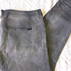 NWOT Melissa McCarthy Seven 7 Stretch Grey Jeans Size 22w
